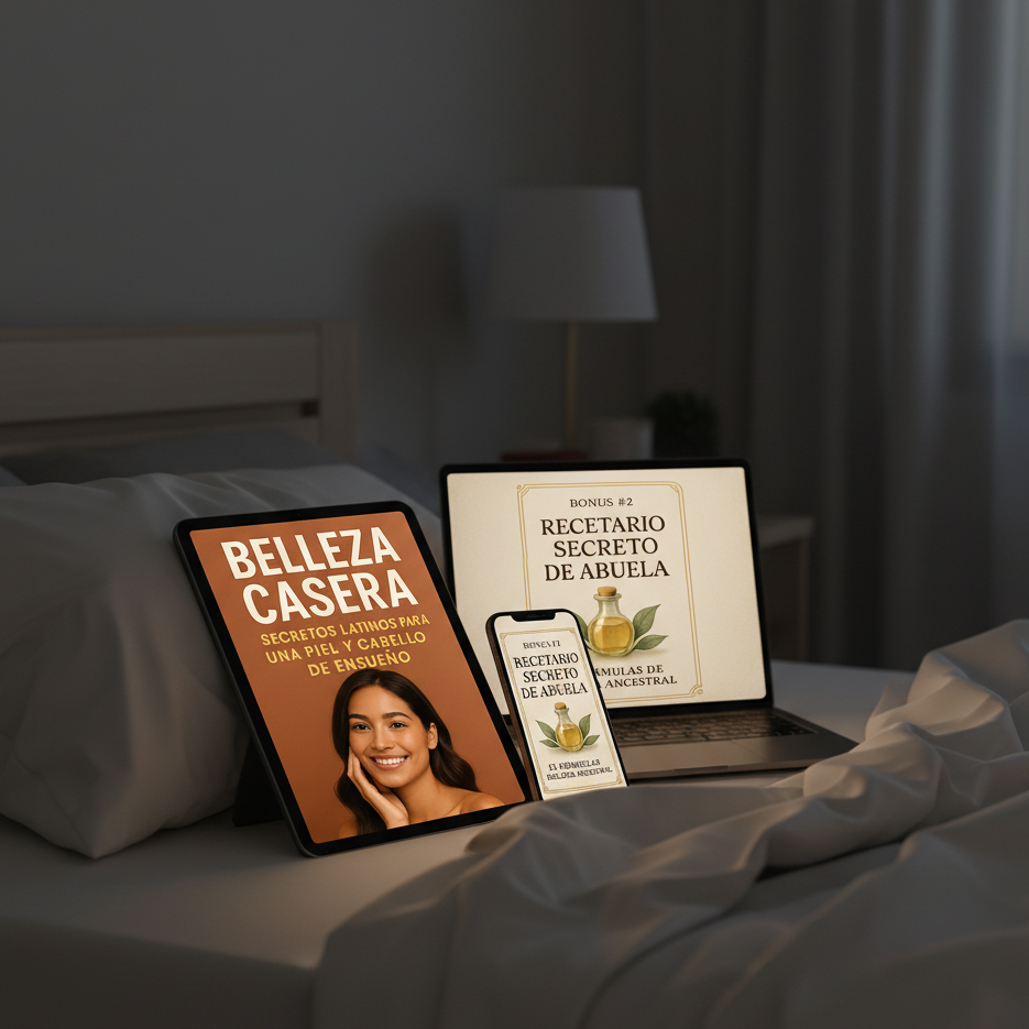 🌿 BELLEZA CASERA™ Secretos Latinos para una Piel y Cabello de Ensueño